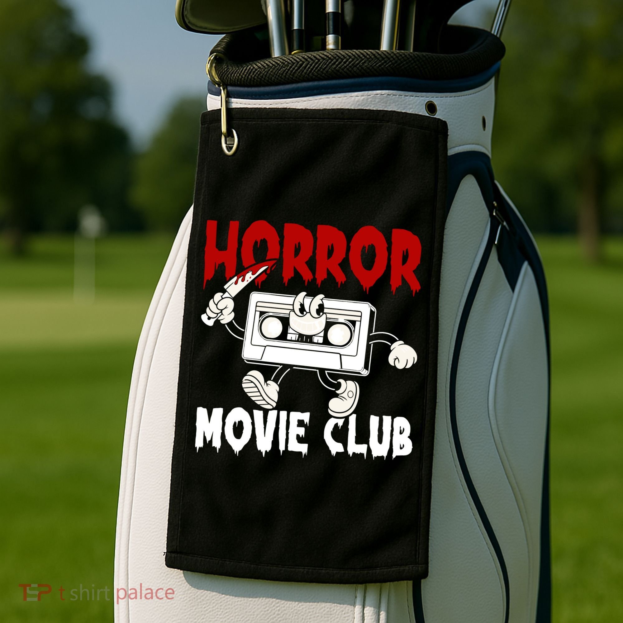 Horror Movie Club Golf Towel