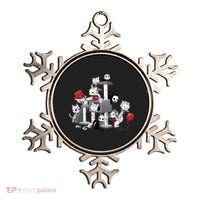 Horror Movies Cat Funny Halloween Ornament thumb 0