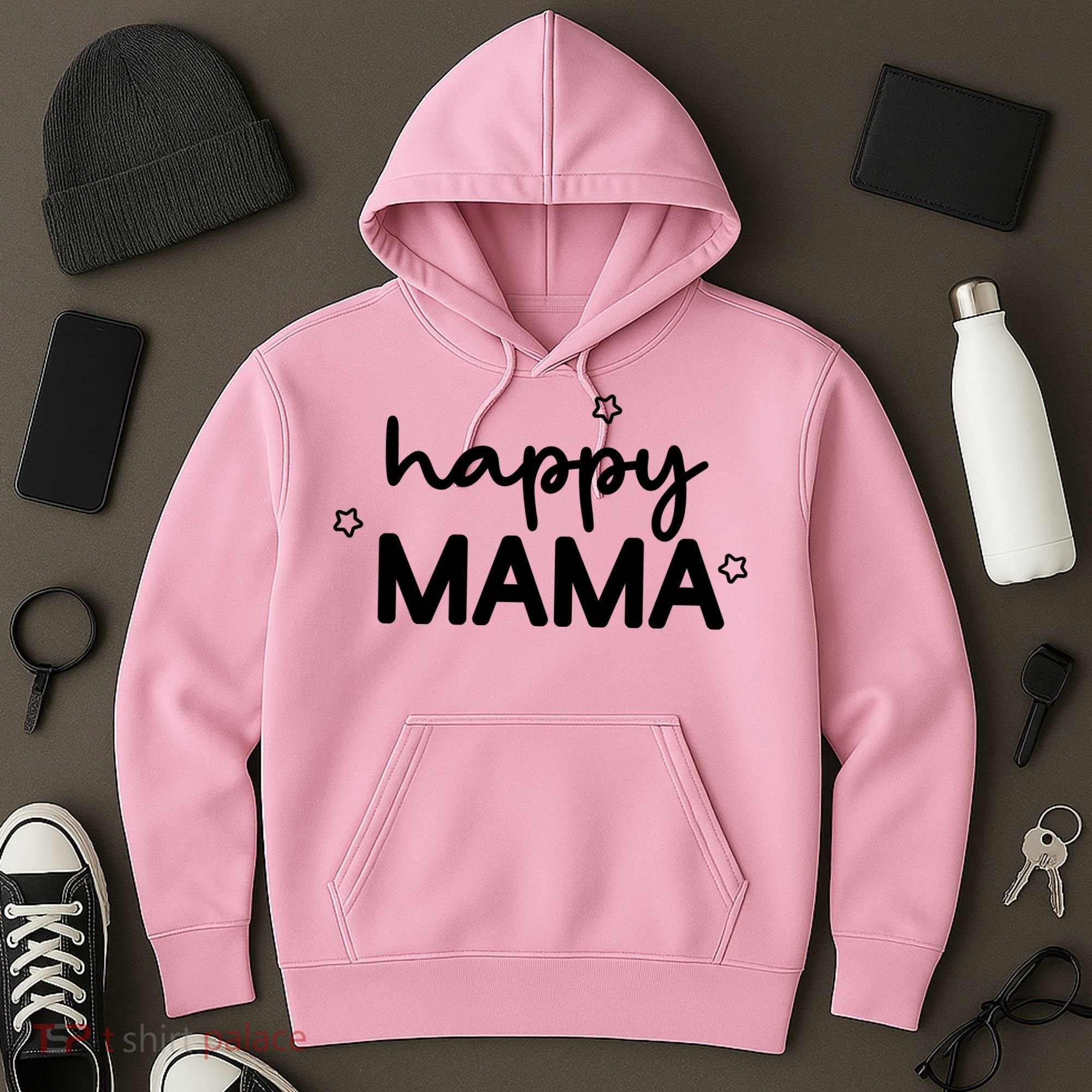 Happy Mama Cute Mom Gift Hoodie