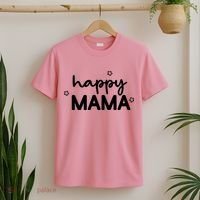 Happy Mama Cute Mom Gift T-Shirt thumb 2