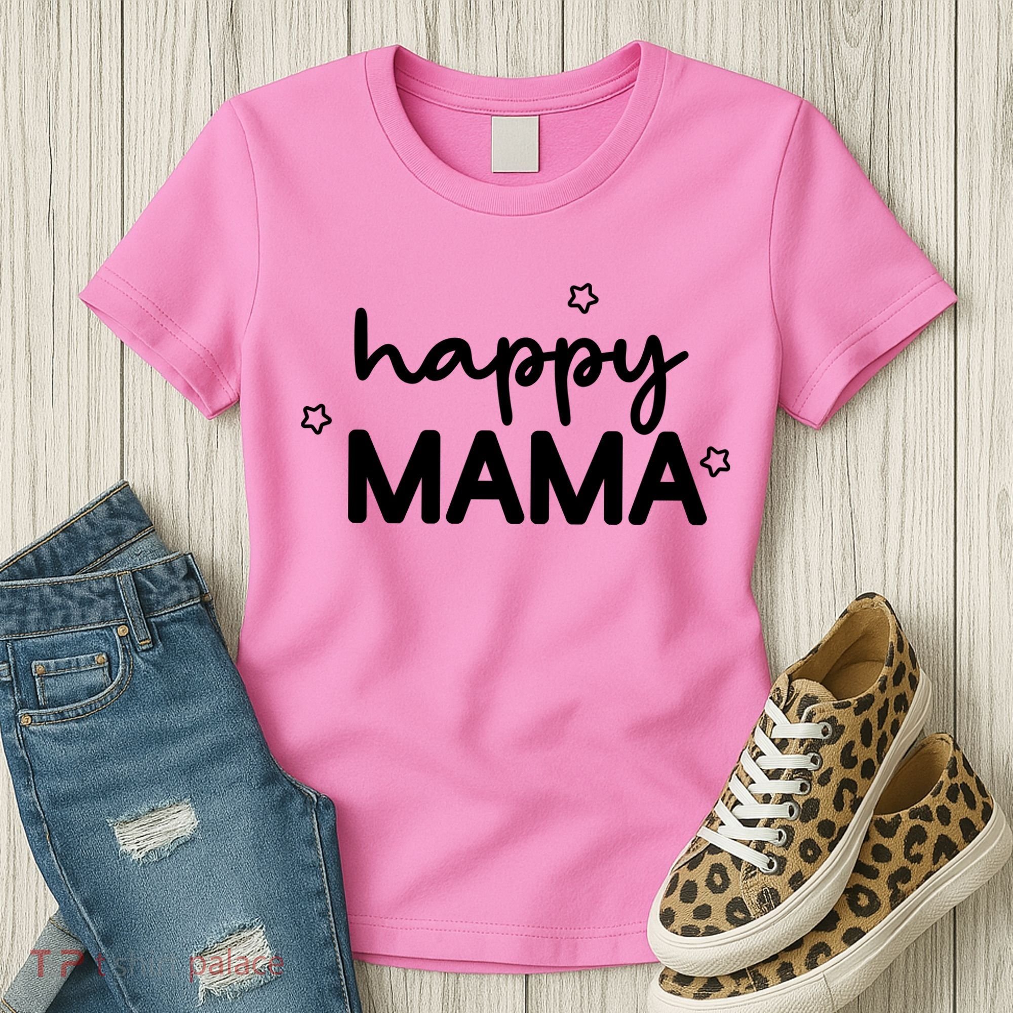 Happy Mama Cute Mom Gift Women's T-Shirt