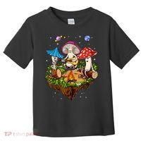 Hippie Mushrooms Camping Psychedelic Forest Fungi Festival Toddler T-Shirt thumb 0