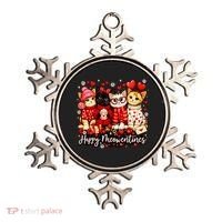 Happy Meowentines Cute Valentine Cat Lovers Ornament thumb 0
