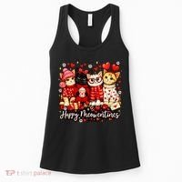 Happy Meowentines Cute Valentine Cat Lovers Women's Tank Top thumb 0