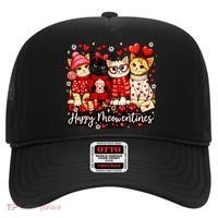 Happy Meowentines Cute Valentine Cat Lovers Hat thumb 0