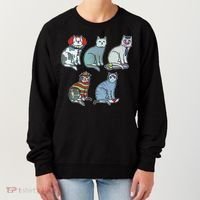 Horror Movie Cats Women's Sweatshirt thumb 0