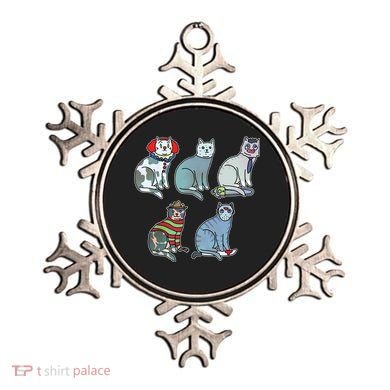 Horror Movie Cats Ornament