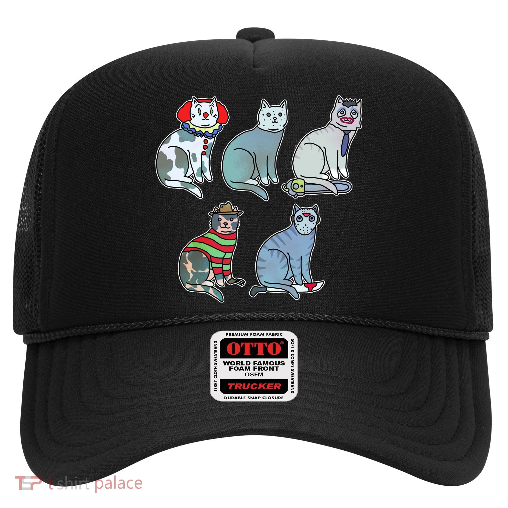 Horror Movie Cats Hat