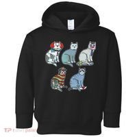 Horror Movie Cats Toddler Hoodie thumb 0