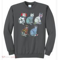 Horror Movie Cats Sweatshirt thumb 0