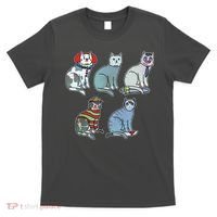 Horror Movie Cats T-Shirt thumb 0