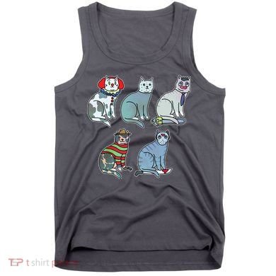 Horror Movie Cats Tank Top
