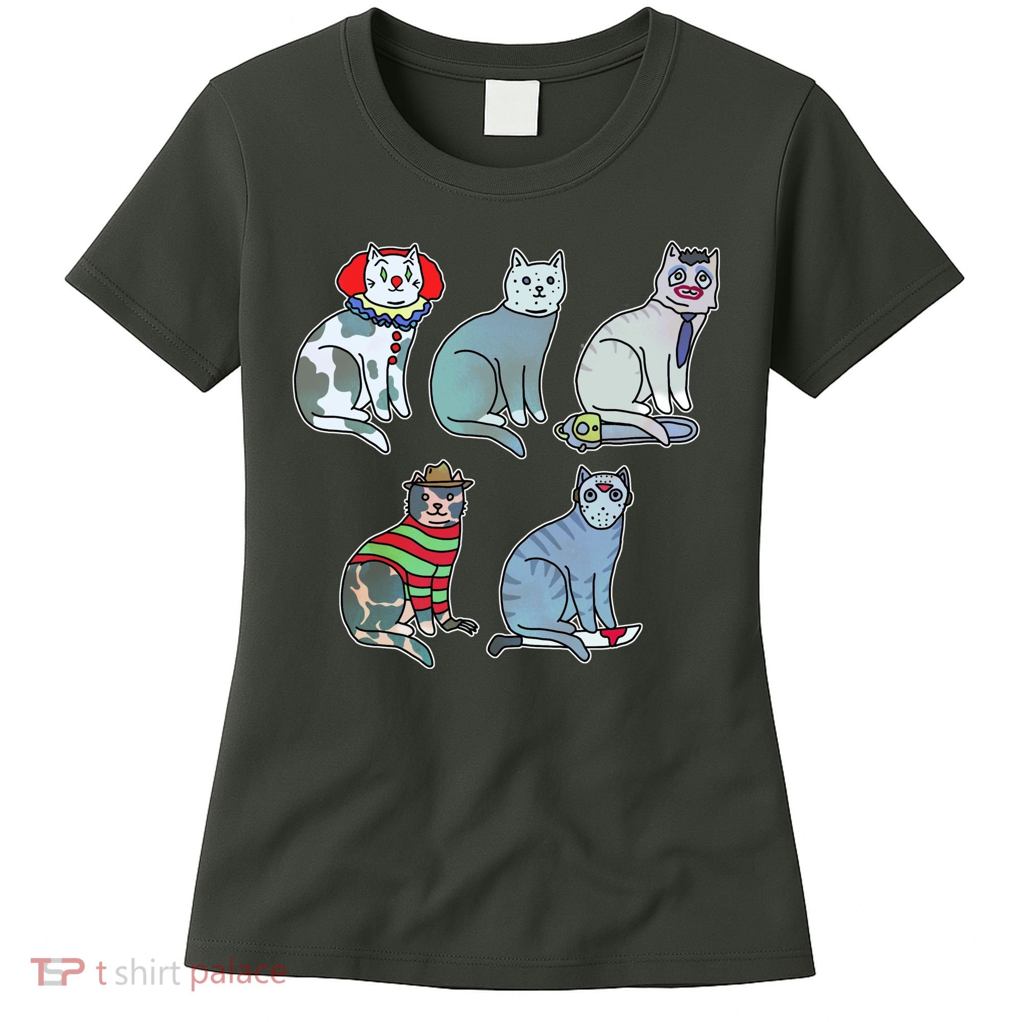 Horror Movie Cats Women's T-Shirt