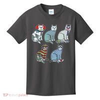 Horror Movie Cats Kids T-Shirt thumb 0