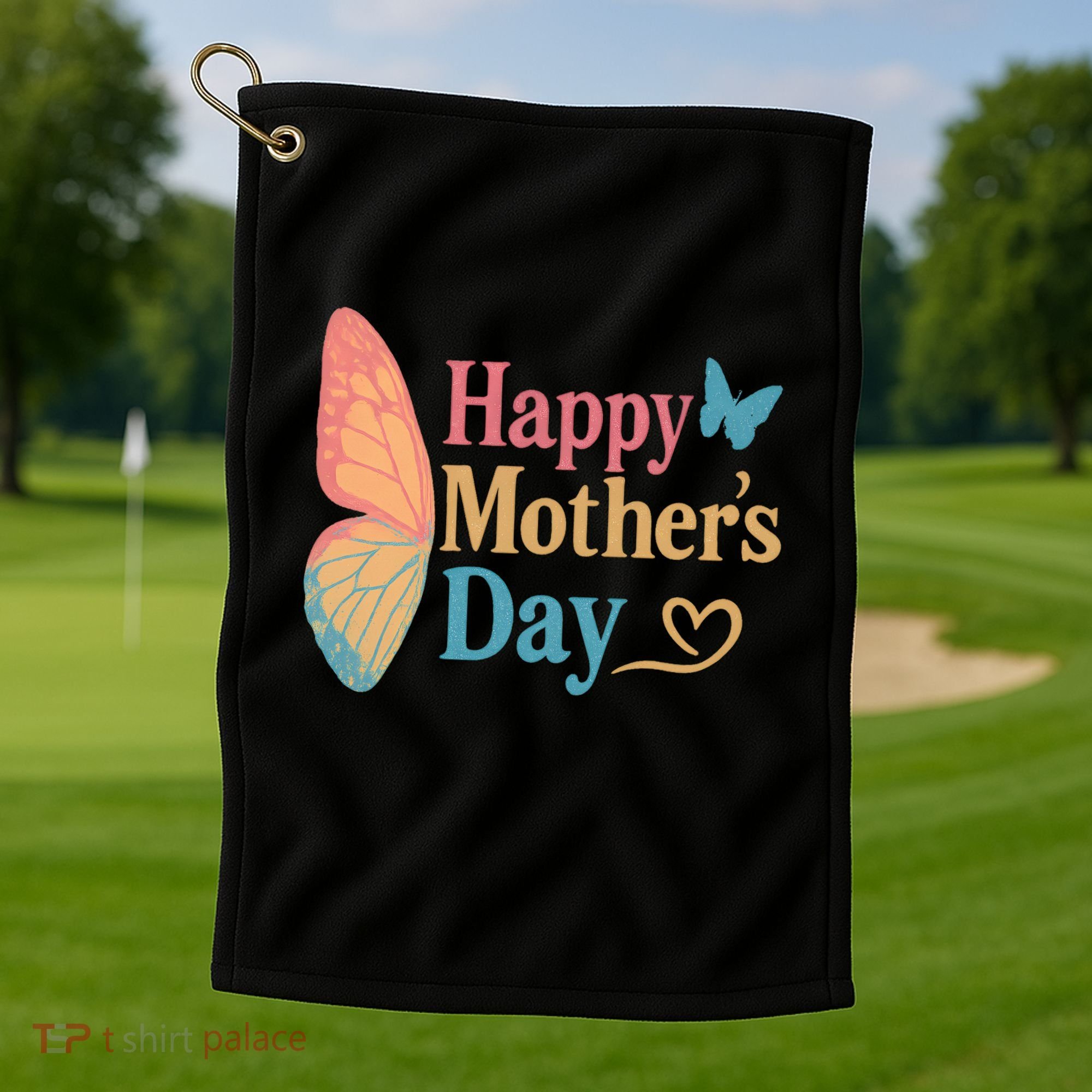 Happy Mother's Day Golf Towel