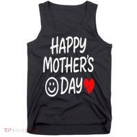 Happy Mothers Day For Baby Saying For Mom Tank Top thumb 0