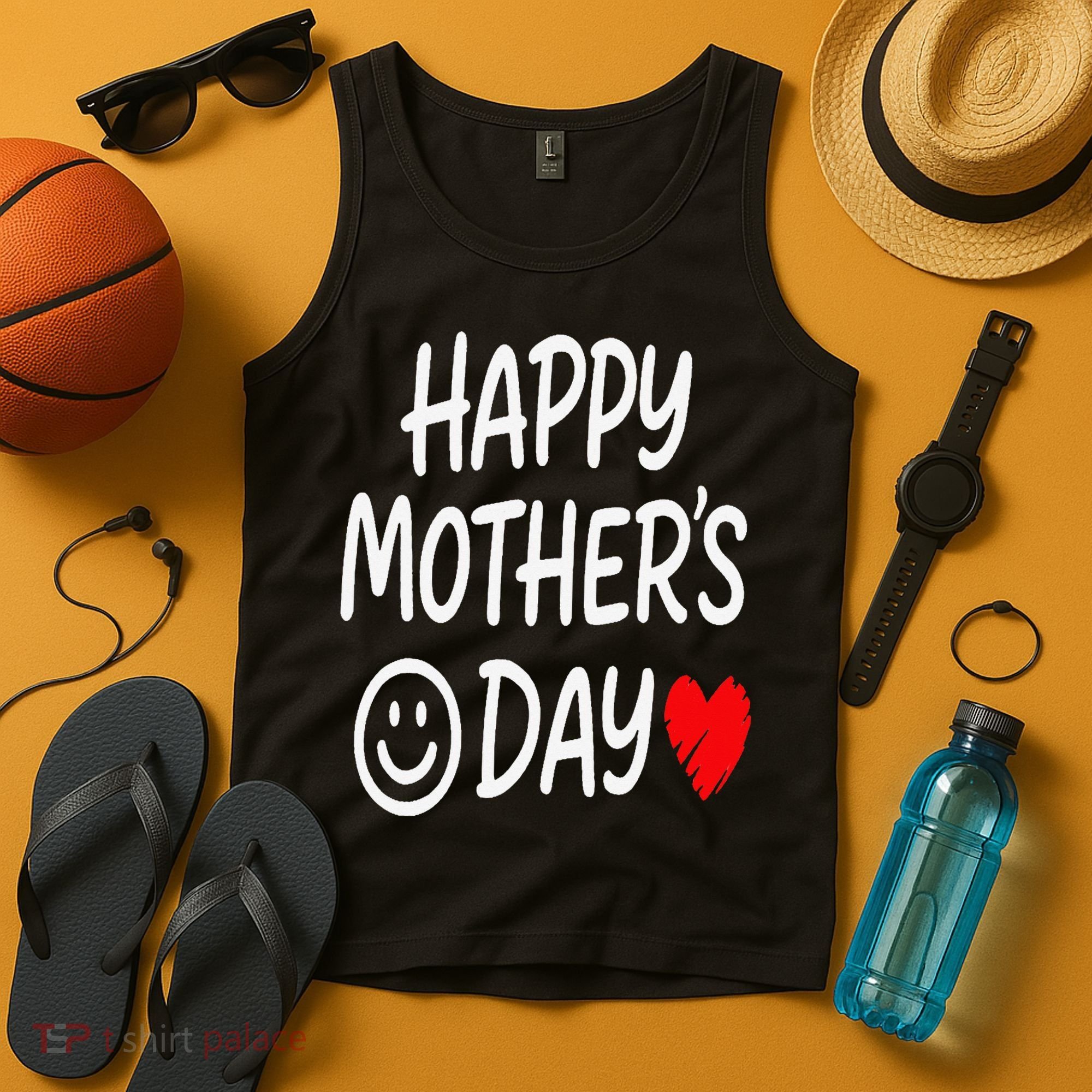 Happy Mothers Day For Baby Saying For Mom Tank Top