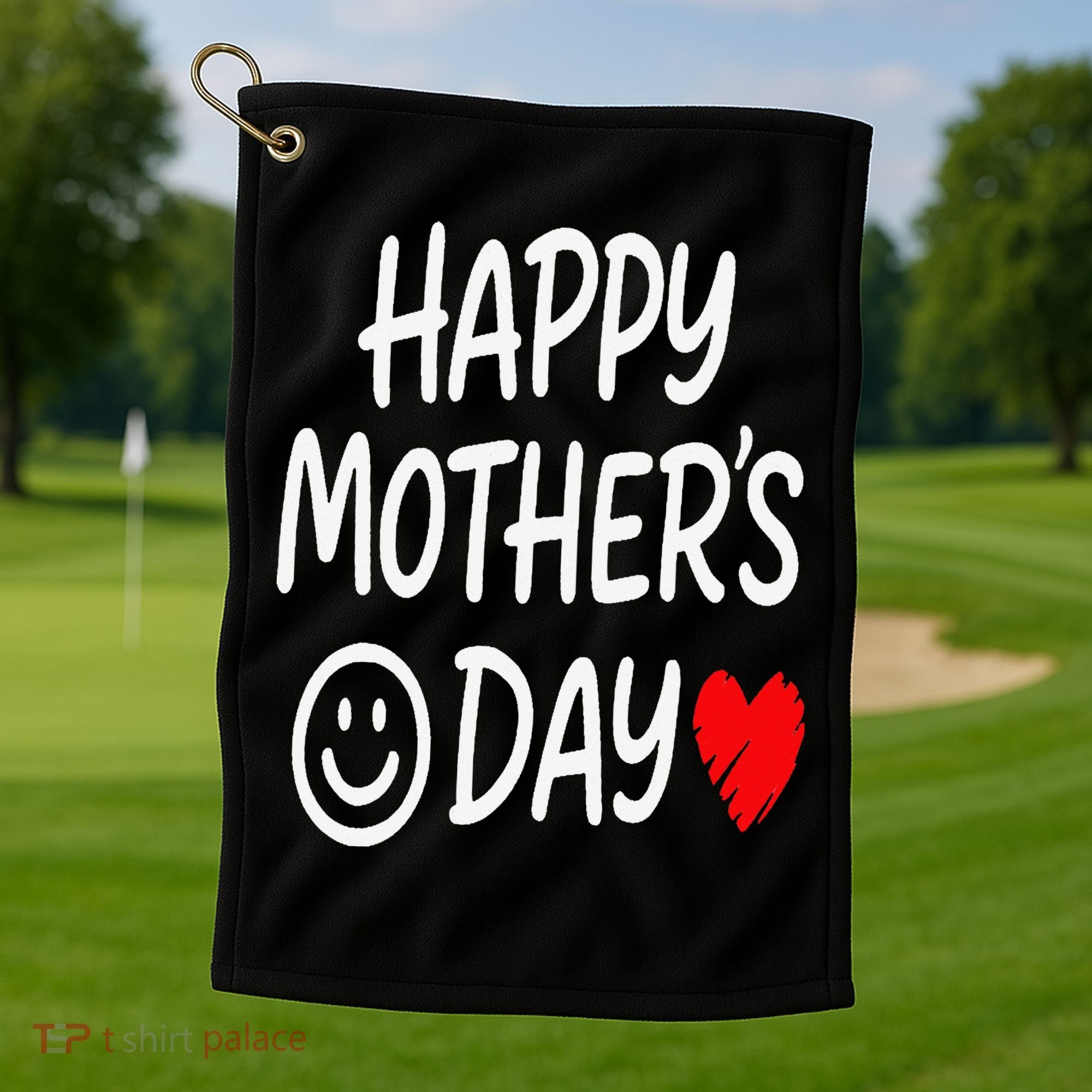 Happy Mothers Day For Baby Saying For Mom Golf Towel
