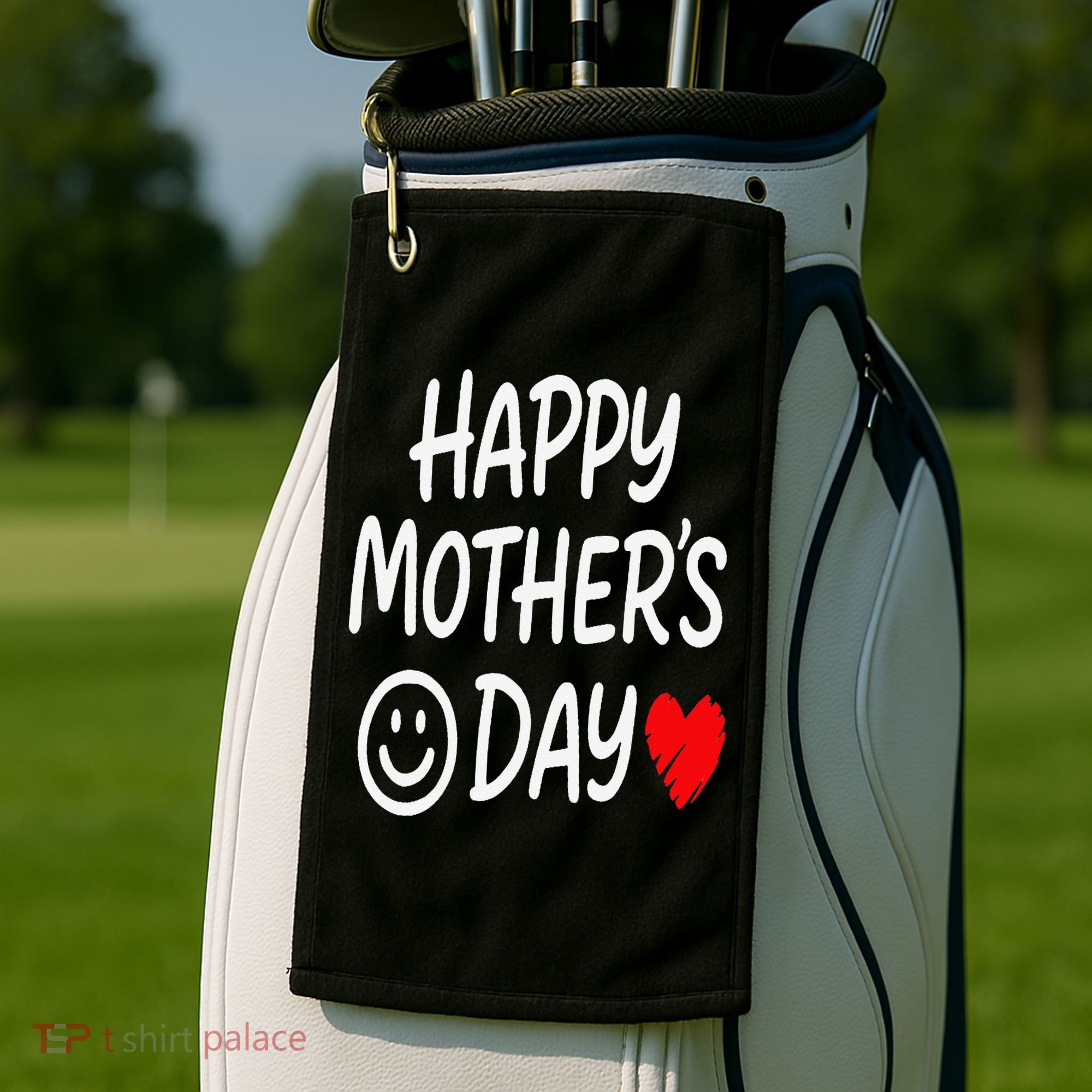 Happy Mothers Day For Baby Saying For Mom Golf Towel