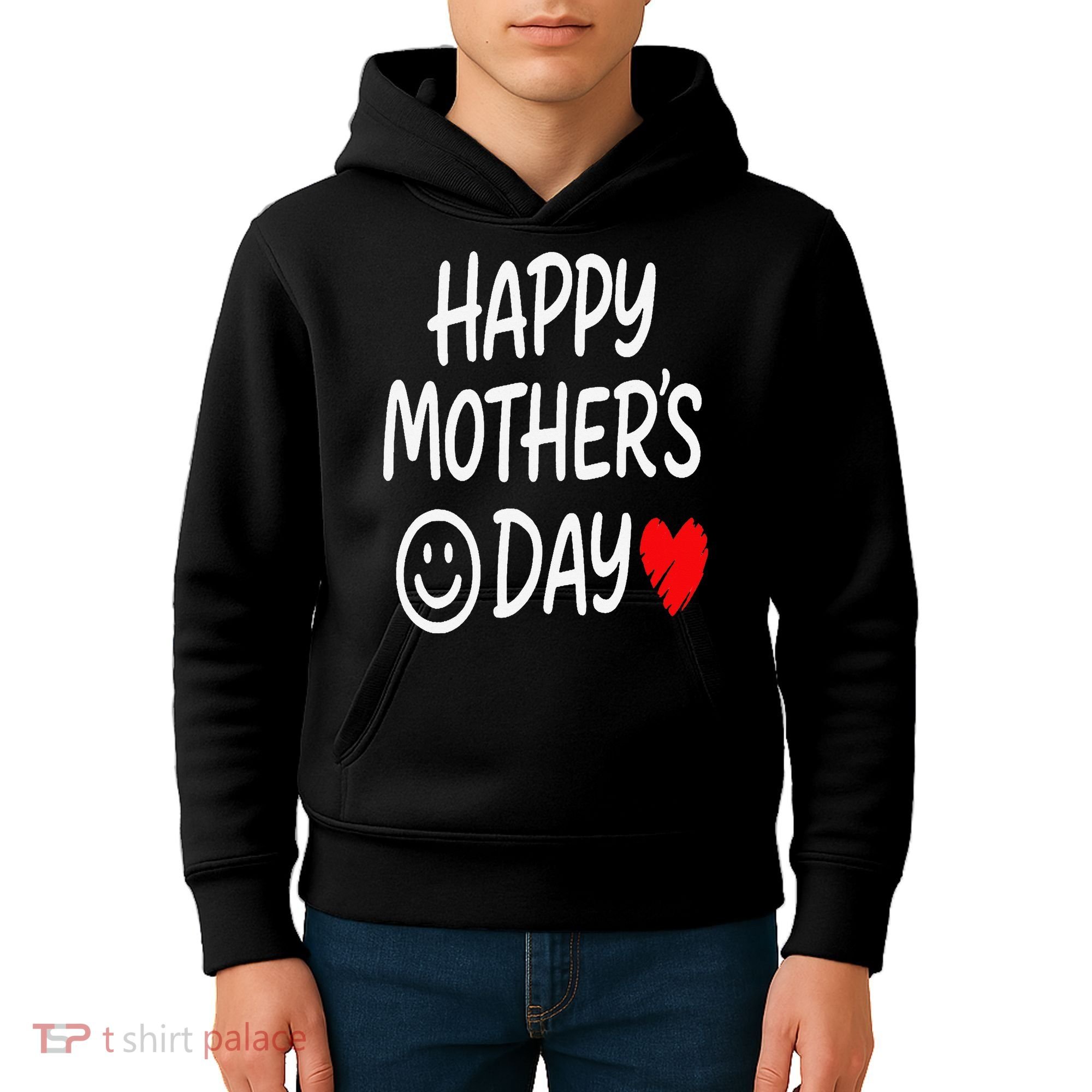 Happy Mothers Day For Baby Saying For Mom Kids Hoodie