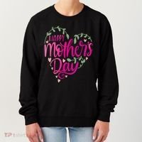 Happy Mother's Day Heart Flower Women's Sweatshirt thumb 0