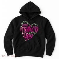 Happy Mother's Day Heart Flower Hoodie thumb 0