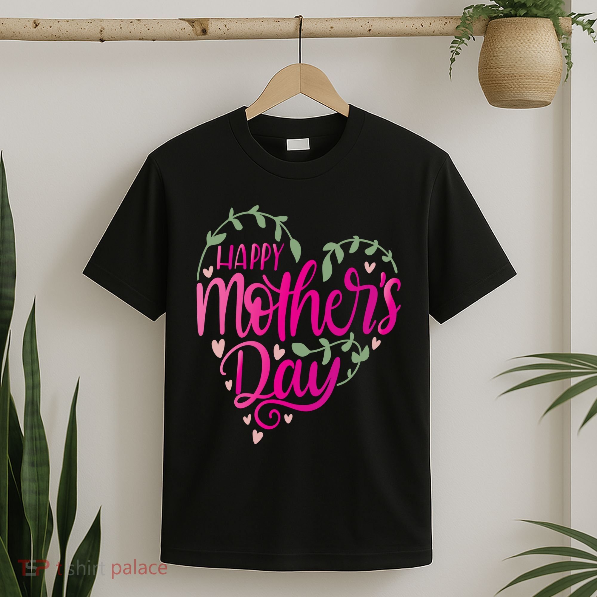 Happy Mother's Day Heart Flower T-Shirt