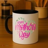 Happy Mother's Day Heart Flower Coffee Mug thumb 4