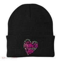 Happy Mother's Day Heart Flower Beanie thumb 0