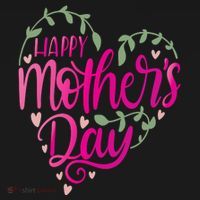Happy Mother's Day Heart Flower Women's Hoodie thumb 2