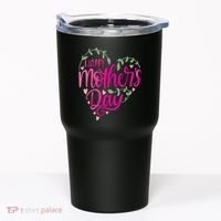 Happy Mother's Day Heart Flower Tumbler thumb 0