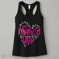 Happy Mother's Day Heart Flower Women's Tank Top thumb 3
