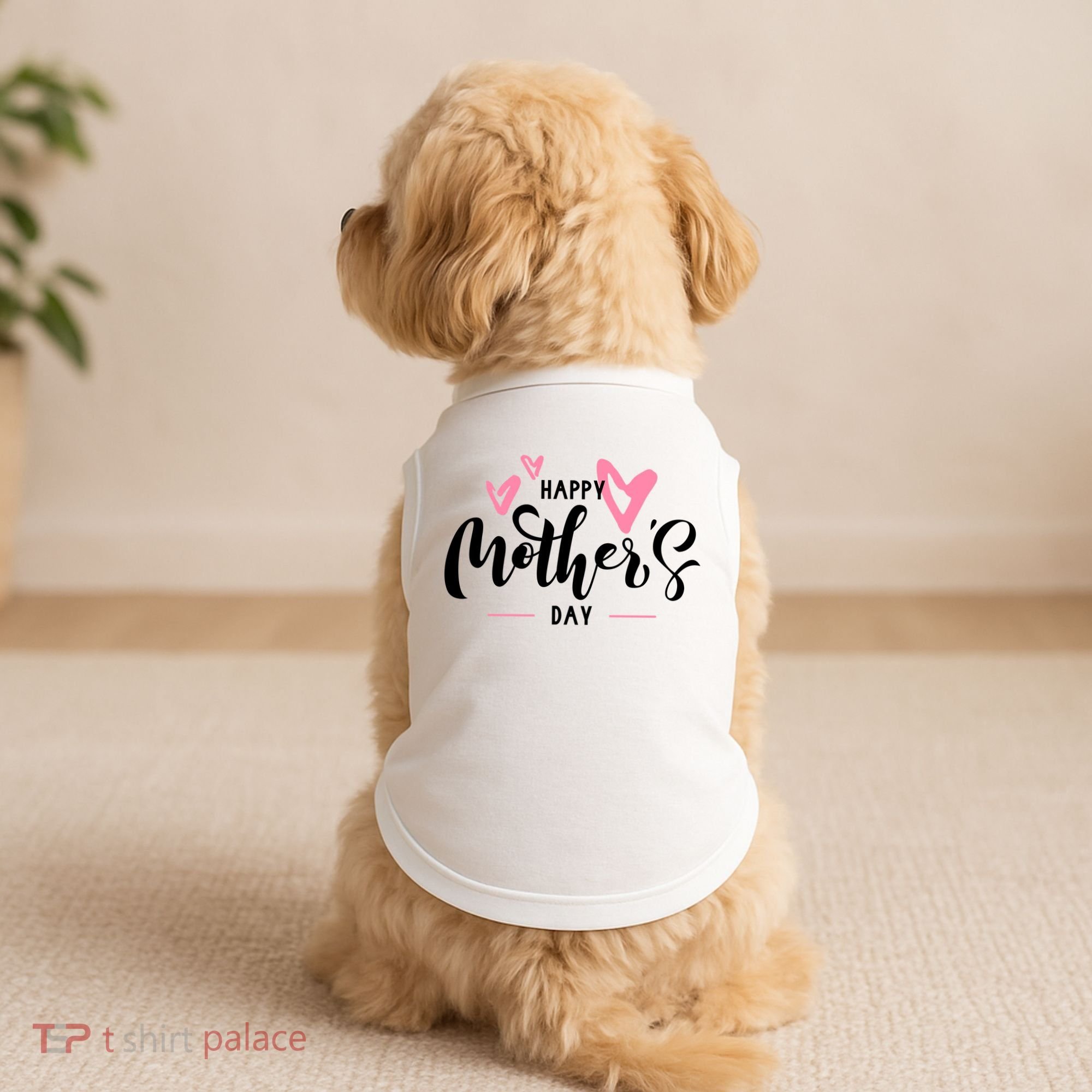 Happy Mothers Day Cute Doggie Tank