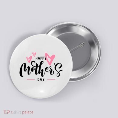 Happy Mothers Day Cute Button