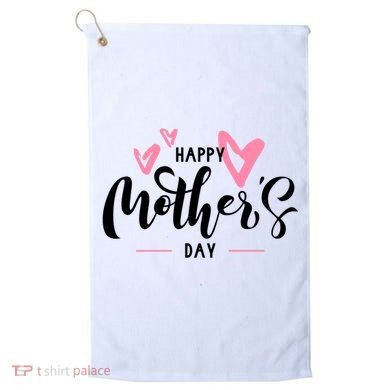 Happy Mothers Day Cute Golf Towel