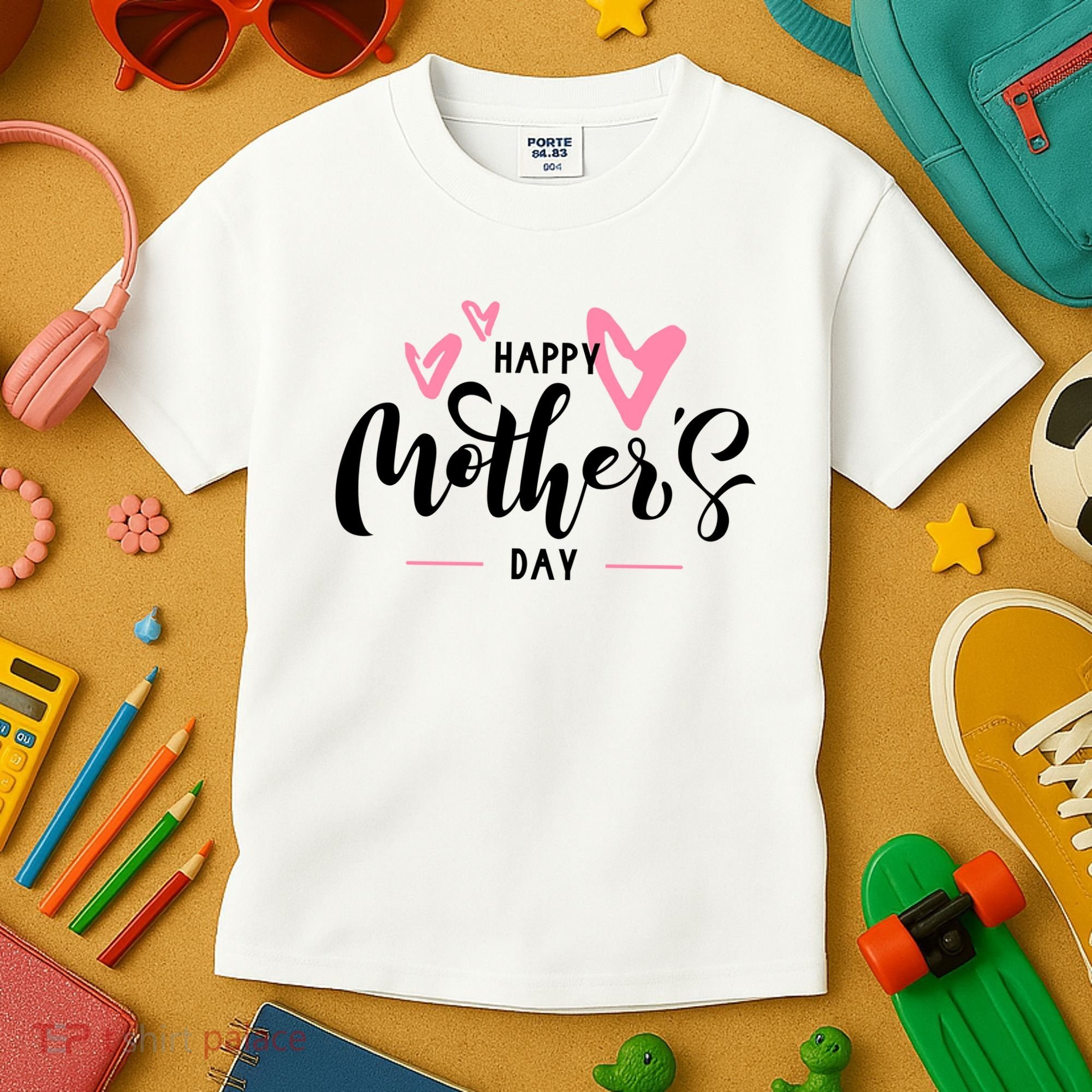 Happy Mothers Day Cute Kids T-Shirt