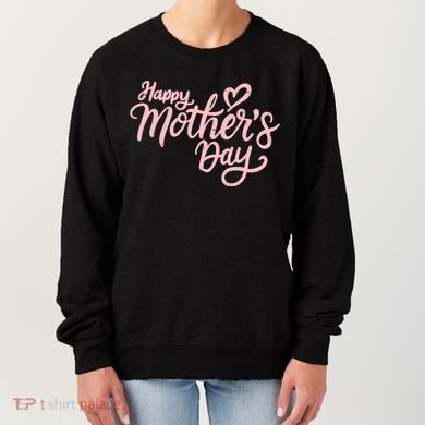 Happy Mothers Day Heart Cute Gift Women's Sweatshirt