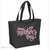 Happy Mothers Day Heart Cute Gift Tote Bag thumb 2