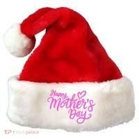 Happy Mothers Day Heart Cute Gift Santa Hat thumb 0