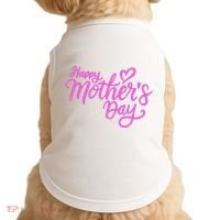 Happy Mothers Day Heart Cute Gift Doggie Tank thumb 0