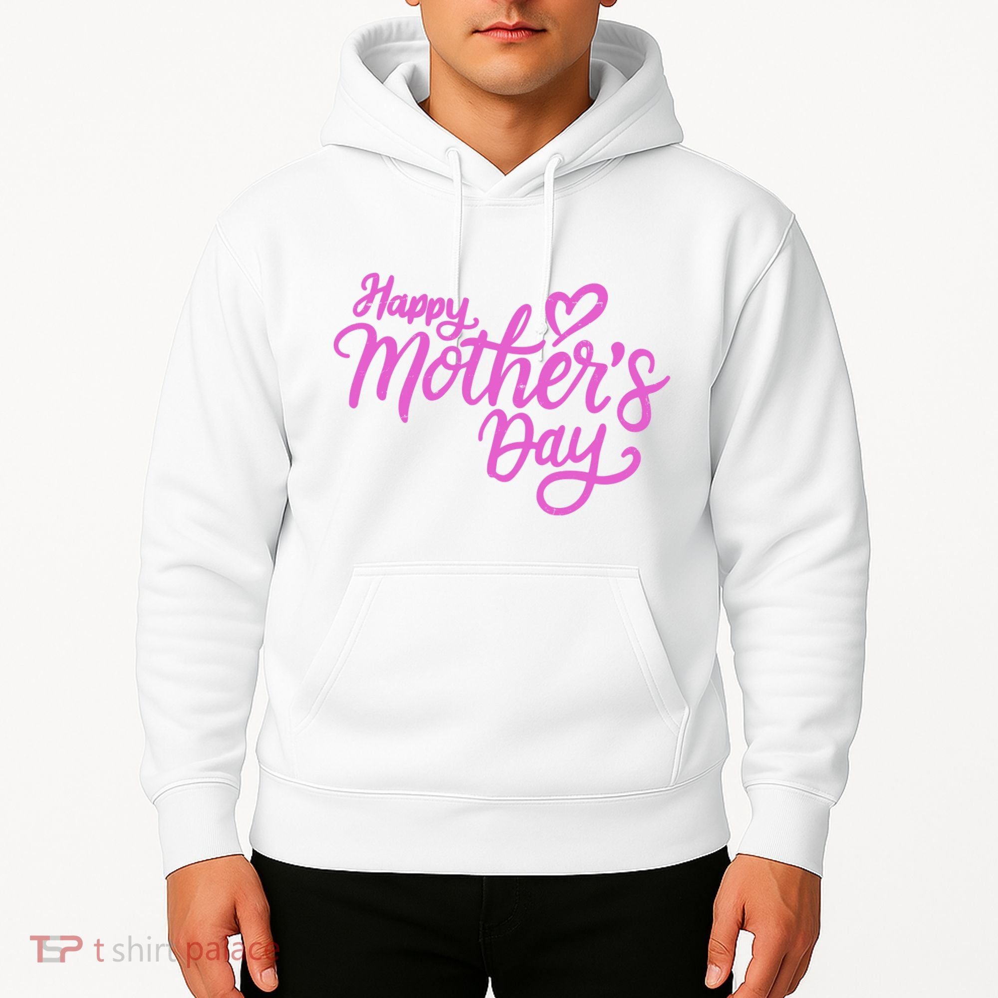 Happy Mothers Day Heart Cute Gift Hoodie