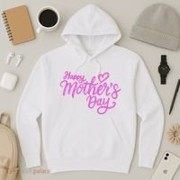 Happy Mothers Day Heart Cute Gift Hoodie thumb 3