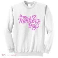 Happy Mothers Day Heart Cute Gift Sweatshirt thumb 0