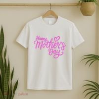 Happy Mothers Day Heart Cute Gift T-Shirt thumb 2
