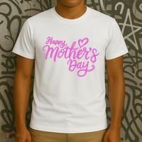 Happy Mothers Day Heart Cute Gift T-Shirt thumb 3
