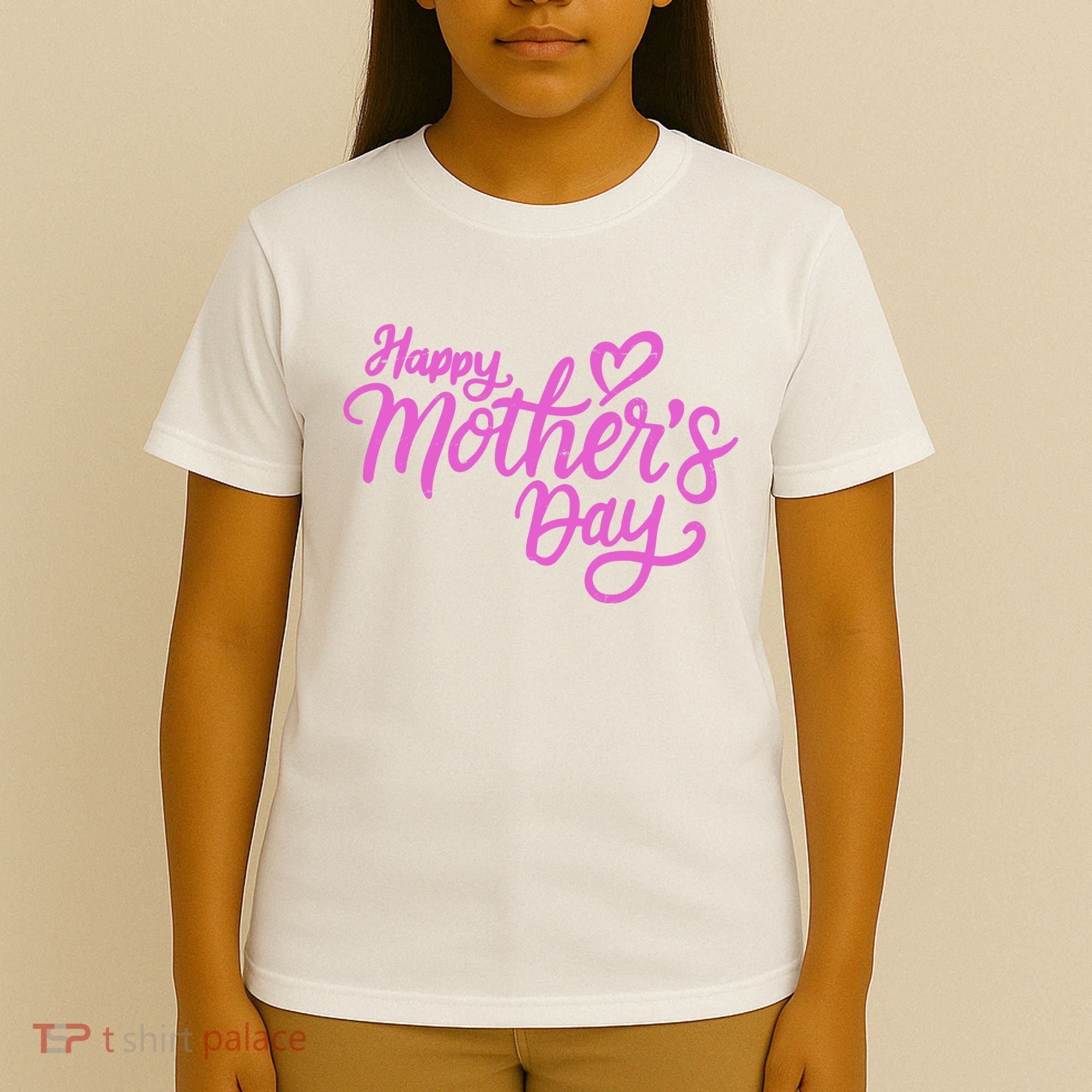 Happy Mothers Day Heart Cute Gift T-Shirt