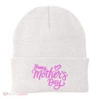 Happy Mothers Day Heart Cute Gift Beanie thumb 0