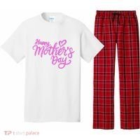 Happy Mothers Day Heart Cute Gift Pajama Set thumb 0
