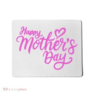 Happy Mothers Day Heart Cute Gift Mousepad