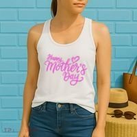 Happy Mothers Day Heart Cute Gift Women's Tank Top thumb 2